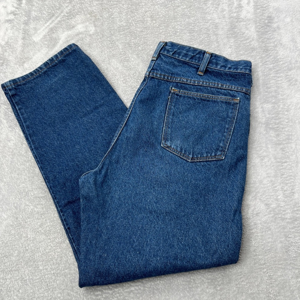 VTG‎ VF Jeanswear Mens Straight Leg Blue Denim Jeans Cotton 38x30 87635RG Medium - Picture 9 of 10